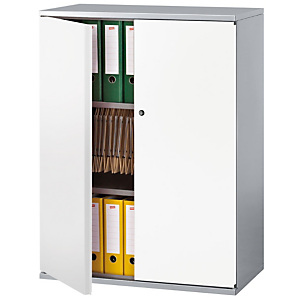 PIERRE HENRY Armario de puertas batientes Starting 105 (alt) aluminio/blanco PIERRE HENRY Armario de puertas batientes Starting 105 (alt) aluminio/blanco