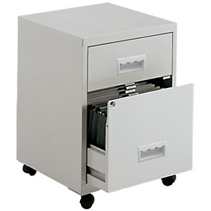 PIERRE HENRY Cajonera 2 cajones gris Access PIERRE HENRY Cajonera 2 cajones gris Access