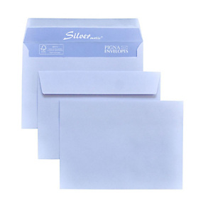 PIGNA Busta commerciale Silver Matic , Patella gommata, Senza finestra, 12 x 18 cm, Bianco (confezione 500 pezzi) PIGNA Busta commerciale Silver Matic , Patella gommata, Senza finestra, 12 x 18 cm, Bianco (confezione 500 pezzi)
