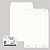 PIGNA Busta a sacco Kami Strip - 22,9 x 32,4 cm cm - 100 gr - carta riciclata FSC  - bianco  - conf. 500 pezzi - 1