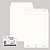 PIGNA Busta a sacco Kami Strip - 22,9 x 32,4 cm cm - 100 gr - carta riciclata FSC  - bianco  - conf. 500 pezzi - 2