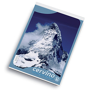 PIGNA Cervino Block-notes, F.to A5, Quadretto 5 mm (confezione 10 pezzi)