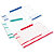PIGNA Desk planner Monocromo - da scrivania - 42 x 29,5 cm - colori assortiti - 2