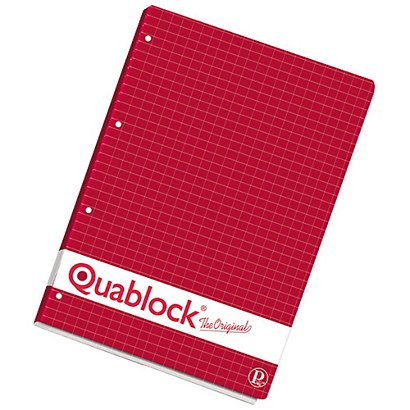 PIGNA Quaderni "Quablock" - F.to A5 - Quadretto 5 mm. (confezione 5 pezzi) - 1