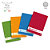 PIGNA Quaderno Quablock, A4, Quadretto 5 mm, Colori assortiti (confezione 5 pezzi) - 1