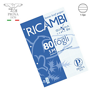 PIGNA Ricambi - F.to A4 - 1 rigo PIGNA Ricambi - F.to A4 - 1 rigo