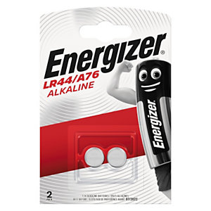 Pile bouton alcaline ENERGIZER LR44/A76