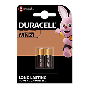Piles Alcalines Duracell  MN21 /A23, lot de 2