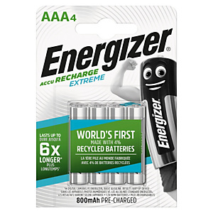 Piles rechargeables Extręme ENERGIZER AAA Piles rechargeables Extręme ENERGIZER AAA