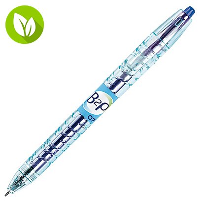 Pilot Begreen B2P Bolígrafo retráctil de gel, punta mediana de 0,7 mm,  cuerpo de plástico azul con grip, tinta azul - Bolígrafos tinta gel  retráctiles Kalamazoo
