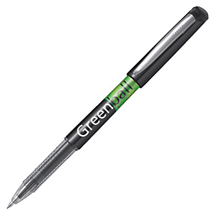 Pilot Begreen Greenball Bolígrafo de punta de bola, punta fina, cuerpo negro, tinta negra Pilot Begreen Greenball Bolígrafo de punta de bola, punta fina, cuerpo negro, tinta negra