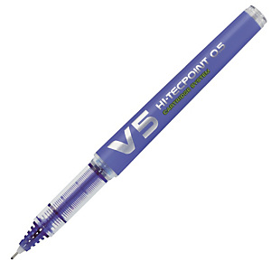 Pilot Begreen Stylo roller, Hi-Tecpoint V5 Begreen, pointe extra fine, corps bleu, encre bleue Pilot Begreen Stylo roller, Hi-Tecpoint V5 Begreen, pointe extra fine, corps bleu, encre bleue