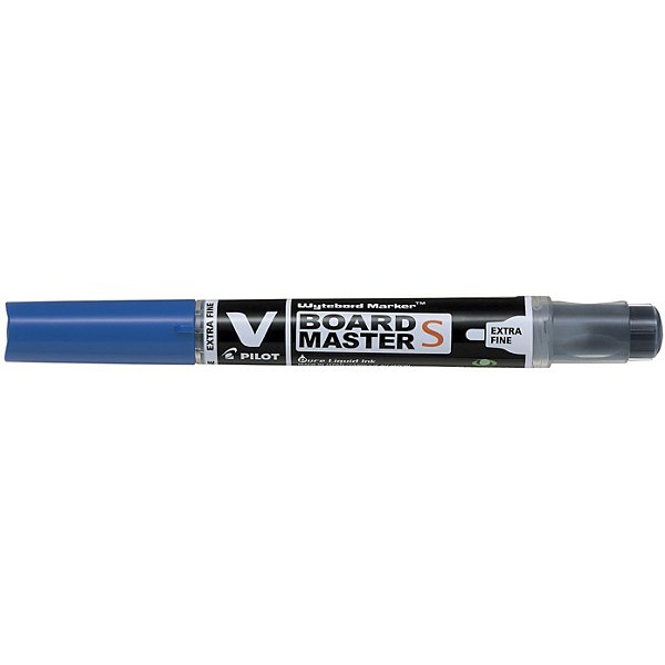Pilot BEGREEN V-Board Master S Rotulador de pizarra blanca, punta redonda extrafina de 1,3 mm, azul - 3