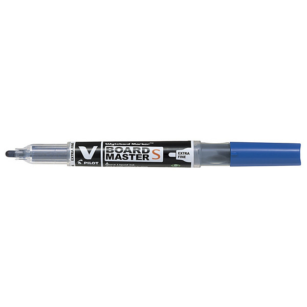 Pilot BEGREEN V-Board Master S Rotulador de pizarra blanca, punta redonda extrafina de 1,3 mm, azul - 1