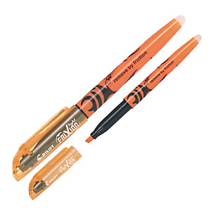 PILOT Evidenziatore cancellabile Frixion Light - punta a scalpello 4,0mm - tratto 3,3mm - arancione