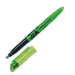 PILOT Evidenziatore cancellabile Frixion Light - punta a scalpello 4,0mm - tratto 3,3mm - verde PILOT Evidenziatore cancellabile Frixion Light - punta a scalpello 4,0mm - tratto 3,3mm - verde