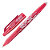 Pilot FriXion Ball Bolígrafo de punta de bola de tinta líquida, tinta termosensible borrable, punta mediana de 0,7 mm, cuerpo rojo con grip, tinta roja - 1