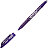 Pilot FriXion Ball Bolígrafo de punta de bola de tinta líquida, tinta termosensible borrable, punta mediana de 0,7 mm, cuerpo violeta con grip, tinta violeta - 1