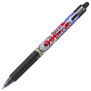 Pilot FriXion Ball Clicker 100° Anniversario Mika Limited Edition Roller a scatto a inchiostro gel cancellabile, Punta media da 0,7 mm, Nero (confezione 12 pezzi) Pilot FriXion Ball Clicker 100° Anniversario Mika Limited Edition Roller a scatto a inchiostro gel cancellabile, Punta media da 0,7 mm, Nero (confezione 12 pezzi)