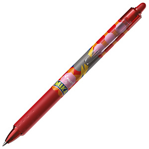 Pilot FriXion Ball Clicker 100° Anniversario Mika Limited Edition Roller a scatto a inchiostro gel cancellabile, Punta media da 0,7 mm, Rosso (confezione 12 pezzi) Pilot FriXion Ball Clicker 100° Anniversario Mika Limited Edition Roller a scatto a inchiostro gel cancellabile, Punta media da 0,7 mm, Rosso (confezione 12 pezzi)