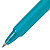 Pilot FriXion Ball Clicker Bolígrafo retráctil de tinta líquida, tinta termosensible borrable, punta mediana de 0,7 mm, cuerpo azul con grip, tinta azul claro - 3