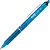Pilot FriXion Ball Clicker Bolígrafo retráctil de tinta líquida, tinta termosensible borrable, punta mediana de 0,7 mm, cuerpo azul con grip, tinta azul claro - 1
