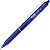 Pilot FriXion Ball Clicker Bolígrafo retráctil de tinta líquida, tinta termosensible borrable, punta mediana de 0,7 mm, cuerpo azul con grip, tinta azul - 1