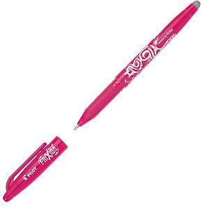 Pilot FriXion Ball Penna gel Stick, Punta fine da 0,7 mm, Fusto rosa con grip, Inchiostro rosa Pilot FriXion Ball Penna gel Stick, Punta fine da 0,7 mm, Fusto rosa con grip, Inchiostro rosa