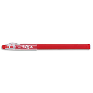 PILOT FriXion Ball Stick non rechargeable. Pointe conique moyenne 0,7mm. Encre effaçable rouge PILOT FriXion Ball Stick non rechargeable. Pointe conique moyenne 0,7mm. Encre effaçable rouge