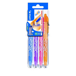 Pilot FriXion Ball Stylo roller encre gel effaçable pointe moyenne 0,7 mm - Bleu Pilot FriXion Ball Stylo roller encre gel effaçable pointe moyenne 0,7 mm - Bleu