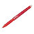 Pilot FriXion Point Bolígrafo de tinta líquida, tinta termosensible borrable, punta extrafina de 0,5 mm, cuerpo rojo con grip, tinta roja - 2