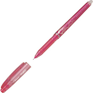 Pilot FriXion Point Bolígrafo de tinta líquida, tinta termosensible borrable, punta extrafina de 0,5 mm, cuerpo rosa con grip, tinta rosa Pilot FriXion Point Bolígrafo de tinta líquida, tinta termosensible borrable, punta extrafina de 0,5 mm, cuerpo rosa con grip, tinta rosa