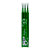 Pilot FriXion Recambio para bolígrafos FriXion Ball y FriXion Clicker, tinta termosensible borrable, punta fina de 0,7 mm, verde, paquete de 3 - 1