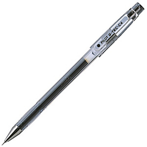 Pilot G-Tec C4 Bolígrafo de gel, punta fina de 0,4 mm, cuerpo translúcido, tinta negra Pilot G-Tec C4 Bolígrafo de gel, punta fina de 0,4 mm, cuerpo translúcido, tinta negra