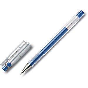 Pilot G-Tec C4 Penna gel stick, Punta ultrafine da 0,4 mm, Blu chiaro