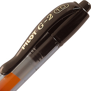 Pilot G2 Stylo roller encre gel rétractable pointe large 1 mm noir Pilot G2 Stylo roller encre gel rétractable pointe large 1 mm noir