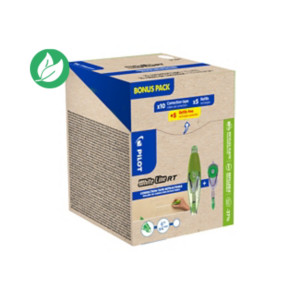 Pilot Greenpack Roller de correction Whiteline RT 4mm x 6m - lot de 10 + 10 recharges Pilot Greenpack Roller de correction Whiteline RT 4mm x 6m - lot de 10 + 10 recharges