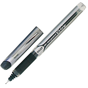 Pilot Hi-Tecpoint V5 Grip Bolígrafo de punta de bola, punta fina, cuerpo negro con grip, tinta negra Pilot Hi-Tecpoint V5 Grip Bolígrafo de punta de bola, punta fina, cuerpo negro con grip, tinta negra