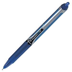 Pilot Hi-Tecpoint V7 RT Bolígrafo retráctil de punta de bola, punta fina, cuerpo azul con grip, tinta azul Pilot Hi-Tecpoint V7 RT Bolígrafo retráctil de punta de bola, punta fina, cuerpo azul con grip, tinta azul