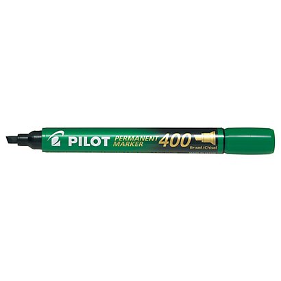PILOT Marcatore Permanente Markers 400 - punta a scalpello 4,50mm - verde - 1