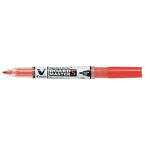 PILOT Marcatore V Board Master S Ultra Fine Begreen - punta ultra fine - tratto 0,8mm - rosso