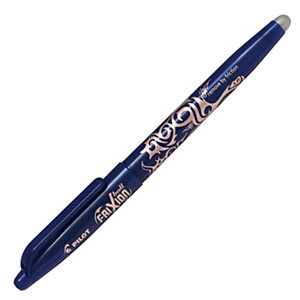PILOT Penna cancellabile FriXion Ball, Punta 1 mm, Fusto blu con grip, Inchiostro blu (confezione 12 pezzi)