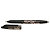 PILOT Penna cancellabile FriXion Ball, Punta 1 mm, Fusto nero con grip, Inchiostro nero (confezione 12 pezzi) - 2