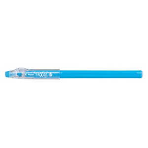 PILOT Penna cancellabile FriXion Ball Sticks, Punta media 0,7 mm, Tratto 0,35 mm, Azzurro (confezione 12 pezzi)