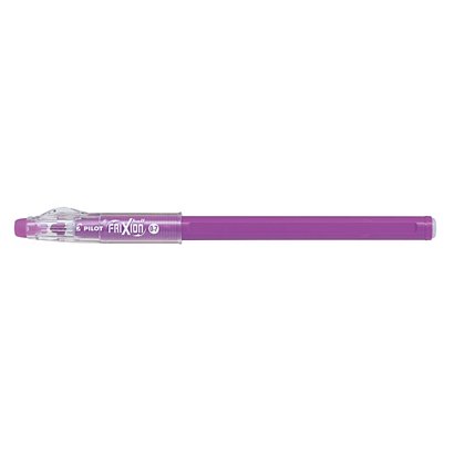 PILOT Penna cancellabile FriXion Ball Sticks, Punta media 0,7 mm, Tratto 0,35 mm, Porpora (confezione 12 pezzi) - 1