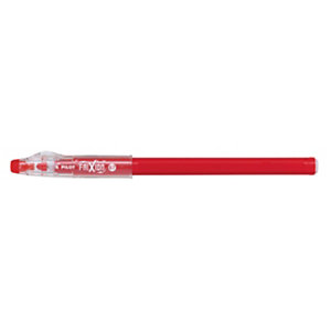 PILOT Penna cancellabile FriXion Ball Sticks, Punta media 0,7 mm, Tratto 0,35 mm, Rosso (confezione 12 pezzi)