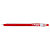 PILOT Penna cancellabile FriXion Ball Sticks, Punta media 0,7 mm, Tratto 0,35 mm, Rosso (confezione 12 pezzi) - 2