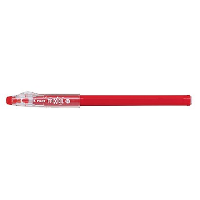 PILOT Penna cancellabile FriXion Ball Sticks, Punta media 0,7 mm, Tratto 0,35 mm, Rosso (confezione 12 pezzi) - 1