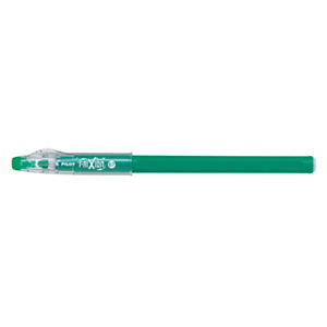 PILOT Penna cancellabile FriXion Ball Sticks, Punta media 0,7 mm, Tratto 0,35 mm, Verde (confezione 12 pezzi)