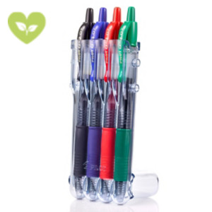PILOT Penna roller gel a scatto G-2 Classic, Punta media 0,7 mm, Colori Assortiti (confezione 4 pezzi) PILOT Penna roller gel a scatto G-2 Classic, Punta media 0,7 mm, Colori Assortiti (confezione 4 pezzi)